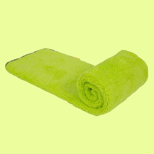 Ultra Absorbent Sponge Towel for Pets - Bath Towels - Green